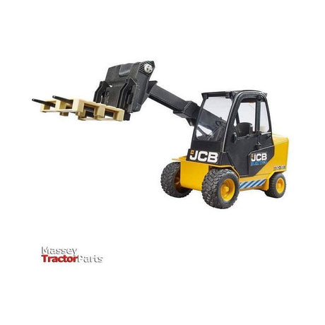 JCB Teletruk with pallet 1:16 - T025120-Bruder-Childrens Toys,collectable,Collectable Models,Model Tractor,Not On Sale,Toy