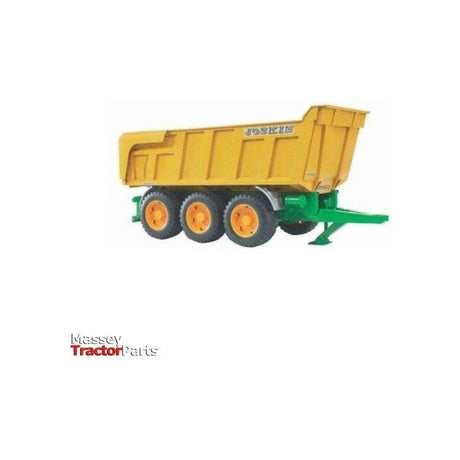 Joskin Tipping Trailer - 022129-Bruder-Childrens Toys,Merchandise,Model Tractor,Not On Sale