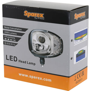 LED Head Light, Interference: Class 3, LH (LH Dip), 1200 - 1290 Lumens Raw, 10-30V
 - S.143232 - Farming Parts
