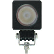 Introducing the Sparex LED Work Light (S.24775), a robust lighting solution featuring a square design and a hexagonal lens, encased in durable aluminium. It is mounted on an adjustable bracket with a screw for secure attachment. This work light delivers 750 lumens of raw brightness, operates across a 10-80V range, and boasts an IP67 rating to ensure reliability in harsh conditions.