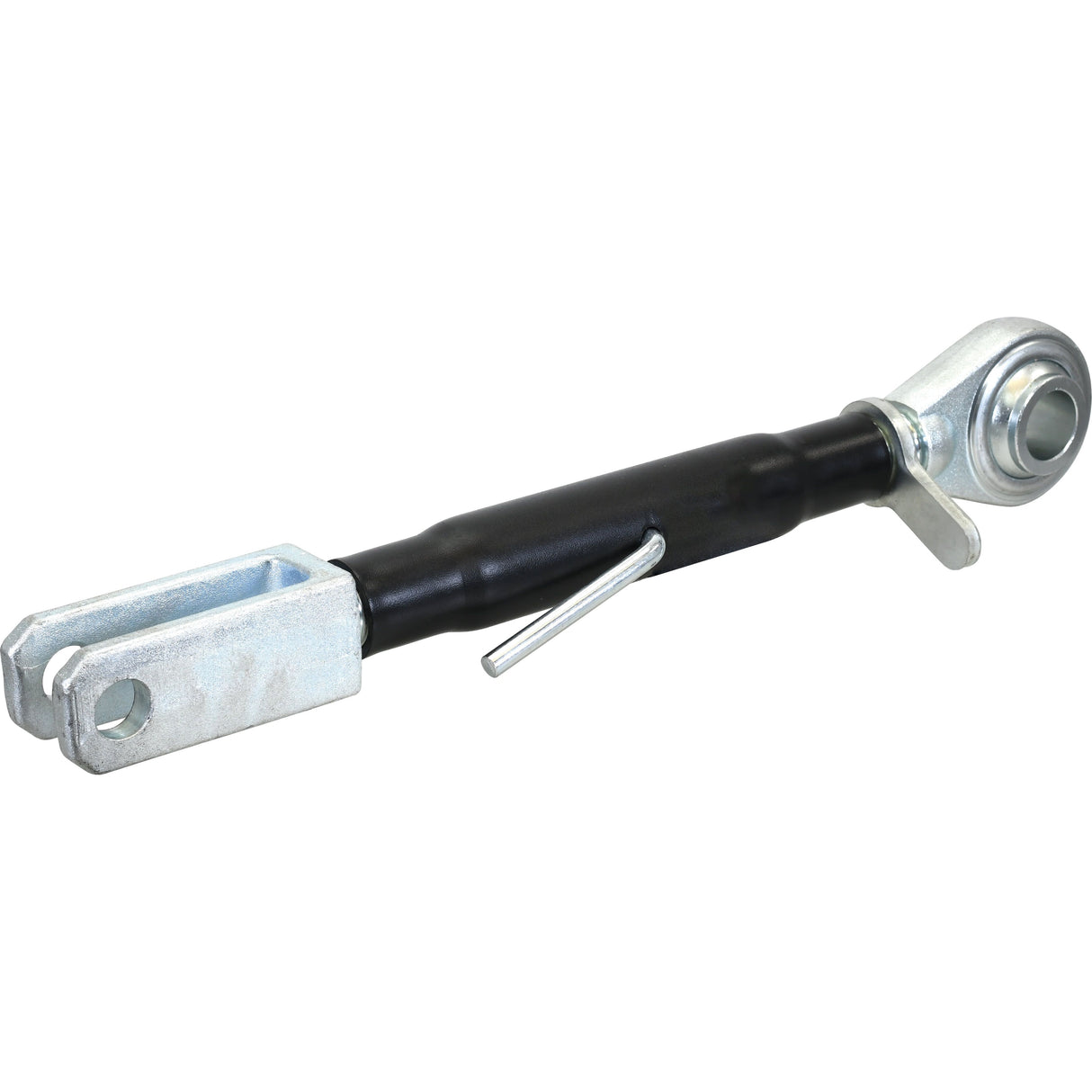The Levelling Box Assembly by Sparex, featuring a ball diameter of 40mm, fork hole diameter of 28mm, minimum length of 565mm, and M40x3 metric thread (Sparex Part No. S.29161), is ideal for tensioning and adjusting the length in various mechanical applications. It is particularly suited for agricultural machinery from brands like International Harvester or Case IH.