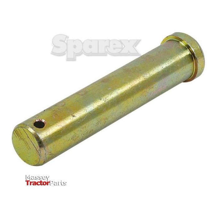 A Lower link pin 22x97mm Cat. | with a hole near one end against a white background. The words "Sparex" and "Massey Tractor Parts" are in the background, suitable for Case IH / International Harvester and Ford / New Holland.