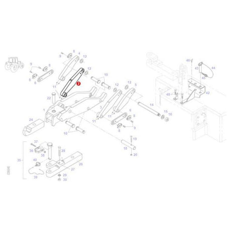 Lift Arm - F930500160070 - Massey Tractor Parts