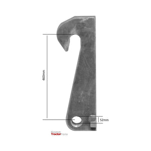 Loader Bracket (Pair), Replacement for: Claas.
 - S.119881 - Farming Parts