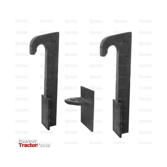 Loader Bracket (Pair), Replacement for: Merlo.
 - S.119887 - Farming Parts