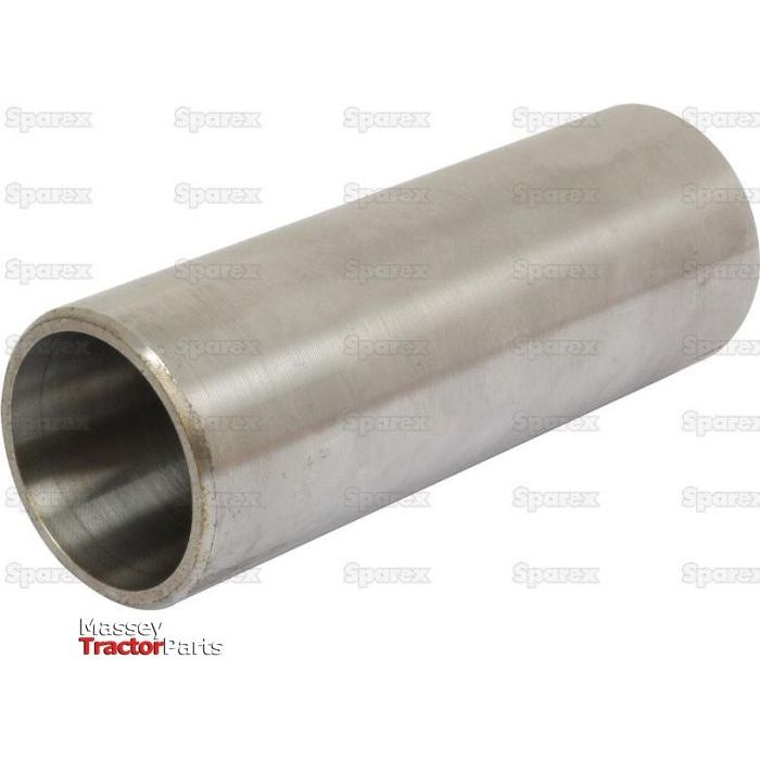 A cylindrical silver metal sleeve labeled "Sparex," featuring a "Massey Tractor Parts" branding with a Loader Tine Bush design, dimensions Ø60 x 165mm (Special Conus), and identified as Sparex Part No. S.22952.