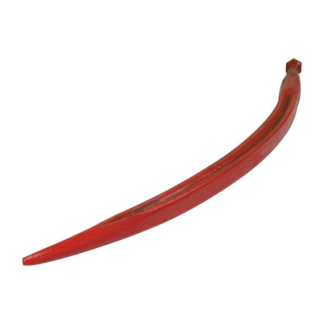 The Sparex Loader Tine - Curved 760mm, with a thread size of M22 x 1.50 (Square), likely used for leverage or prying, offers a maximum torque of 500 Nm and fits as Z001-08 - S.77025.
