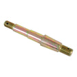Lower Link Arm Shaft (Sparex Part No.S.66272) by Sparex, featuring threaded ends, is suitable for use in mechanical assemblies or as a lower link arm support in Ford/New Holland machinery.