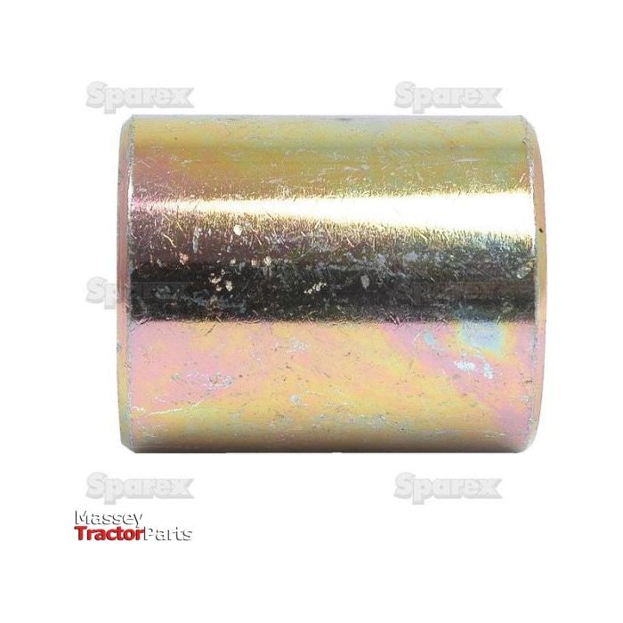 Image of a cylindrical metal part with a shiny, smooth surface. The background features the repeated watermark "Sparex" and the words "Massey Tractor Parts" in the bottom left corner, suitable for use as a Lower Link Conversion Bush (Cat. 3 to 2) - S.3009 from Sparex.