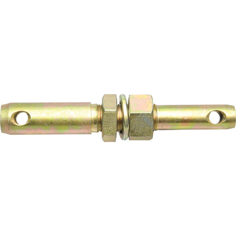 Lower link implement pin dual 22 - 28x203mm, Thread size  7/8x57mm Thread size 1/2
 - S.900205 - Massey Tractor Parts
