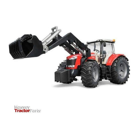 MF 7624 with Front Loader - X993060047000-Bruder-Collectable Models,Merchandise,On Sale