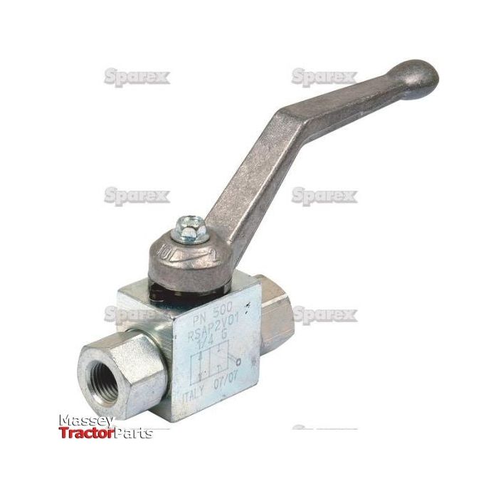 Hydraulic 2-Way Shut-off Ball valve 1/2''BSP
 - S.101609 - Farming Parts