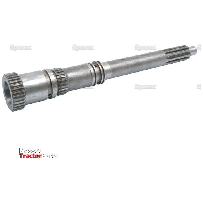 A metal rotary main input shaft component with gears, branded as Sparex and labeled with "Sparex Part No.S.40790.