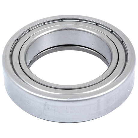 A close-up of the Sparex Clutch Release Bearing - S.62171, showcasing its metal ball-bearing ring specifically designed for clutch release applications. With a smooth outer and inner surface, it features a 65mm inner diameter, ensuring optimal performance in automotive settings.