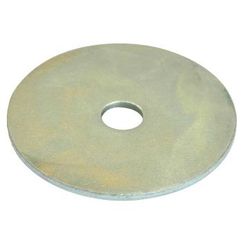 A Metric Body Washer from Sparex, featuring a flat, zinc-plated metallic design with a central hole measuring 5mm in inner diameter and 30mm in outer diameter, complying with DIN 440R standards (Sparex Part No. S.51097).
