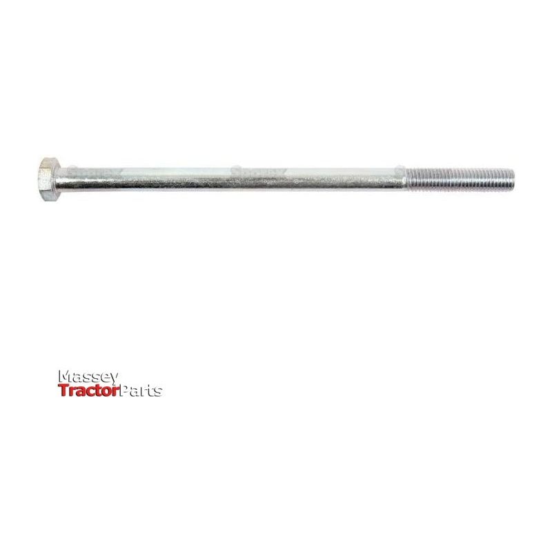 A long, silver hex bolt, labelled as Metric Bolt M12x220mm (DIN 931) | Sparex Part No.S.6963, and zinc plated, on a white background with the "Sparex" logo in the bottom left corner.