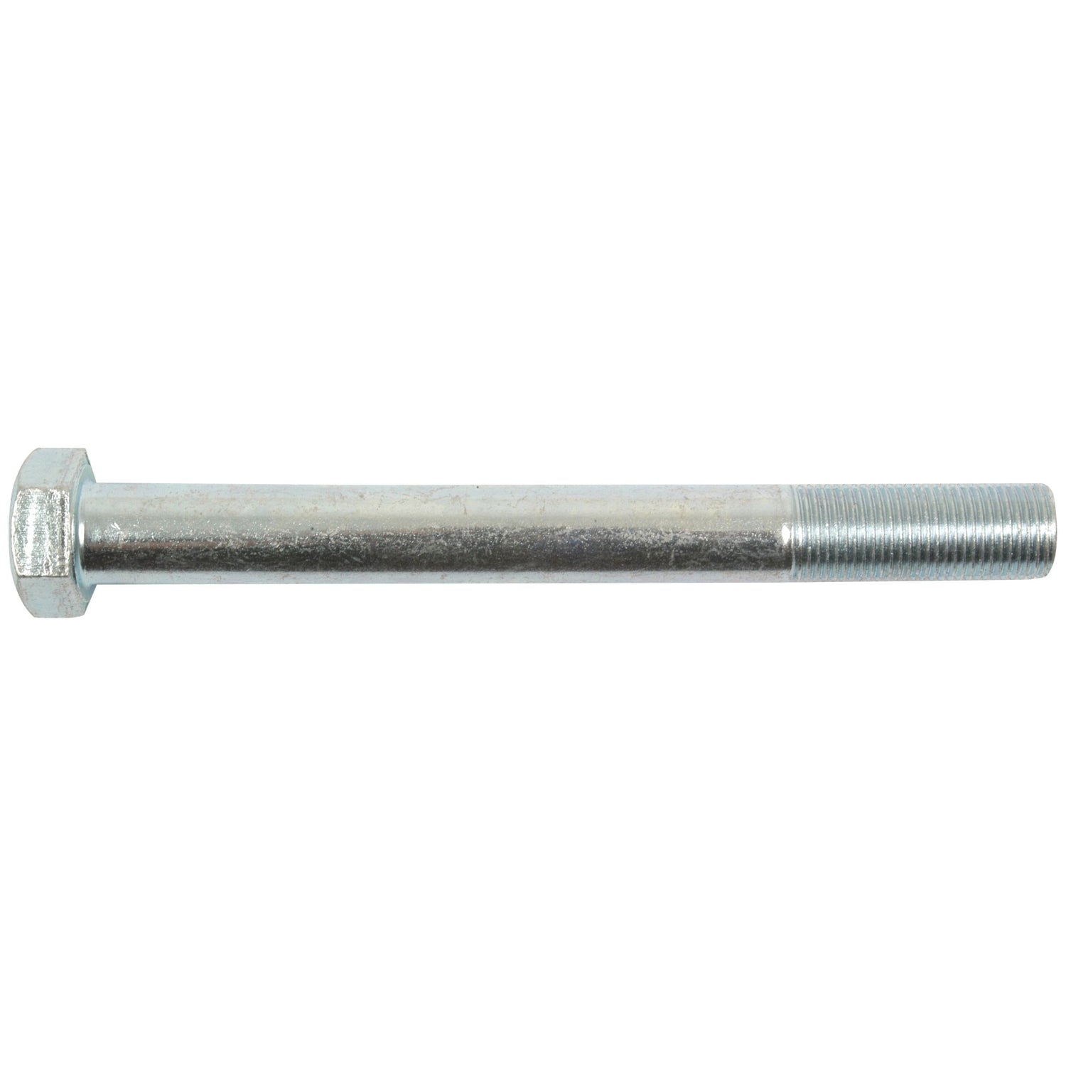 A close-up image of the Sparex Metric Bolt M18x160mm (DIN 931) with a partially threaded shaft, identified by Part No. S.51612, featuring a zinc-plated finish.