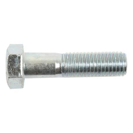 A close-up of the Sparex Metric Bolt M18x70mm (DIN 931), Part No. S.53734, featuring a silver finish, threaded shaft, and hexagonal head.