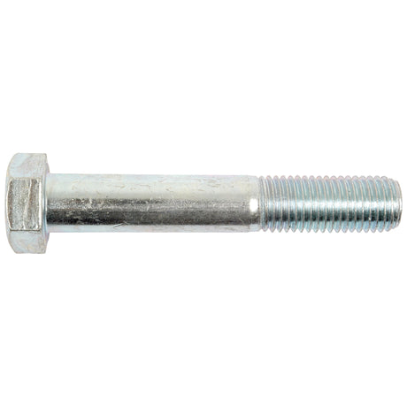 A close-up of a single Metric Bolt M20x120mm (DIN 931) with a zinc-plated metallic finish, featuring a hexagonal head and partially threaded shaft, branded as Sparex Part No.S.8208.