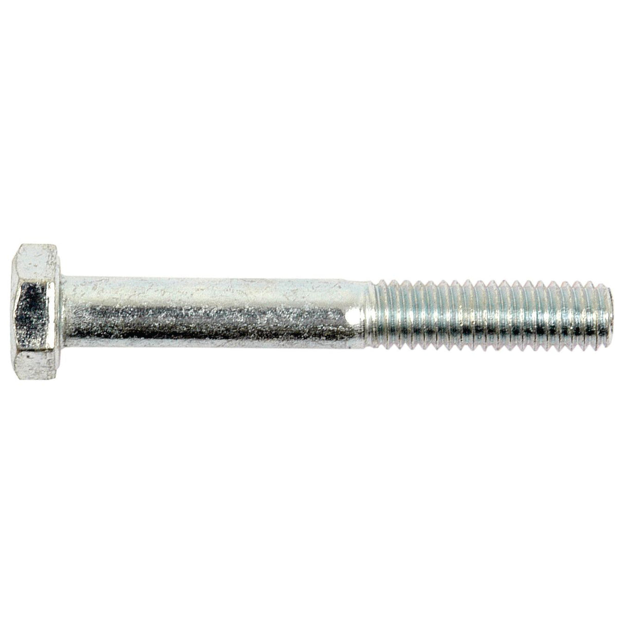 The Sparex Metric Bolt M6x50mm (DIN 931), product number S.6912, is a zinc-plated metal bolt featuring a hexagonal head and threaded shaft, making it an ideal choice for your fastening needs.