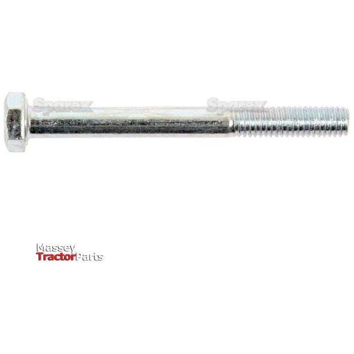 Close-up view of a zinc-plated hex bolt with a partially threaded shaft against a white background. The bolt, identified as Metric Bolt M6x60mm (DIN 931) and known by Sparex Part No.S.5760, sits prominently while the "Sparex" logo is visible in the corner.
