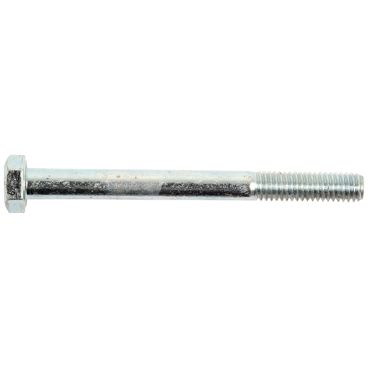 The Sparex Metric Bolt M6x65mm (DIN 931), also known as Sparex Part No. S.6914, features threading on one end with a smooth shank on the other and is zinc plated for enhanced durability.