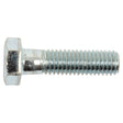 A close-up of the Sparex Metric Bolt M8x30mm (DIN 931), also known as Sparex Part No.S.5761, featuring a threaded shank and a hexagonal head, zinc plated for durability, on a white background.