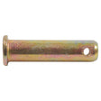 A Sparex Metric Clevis Pin Ø10mm x 35.50mm, with a hole near one end and a flange at the opposite end, is identified by Part No. S.19791.