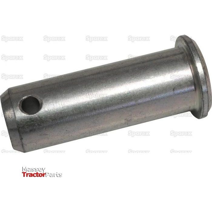 A Sparex Metric Clevis Pin Ø12mm x 28.2mm (Sparex Part No.S.52311) featuring a hole near one end and a flange on the other, shown against a white background. The image is labeled "Massey Tractor Parts.