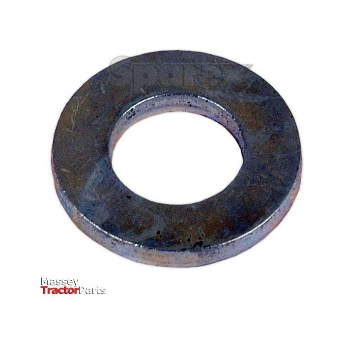 A zinc-plated, metric flat washer with a 45mm central hole, labeled "Sparex," adhering to DIN 125A standards.