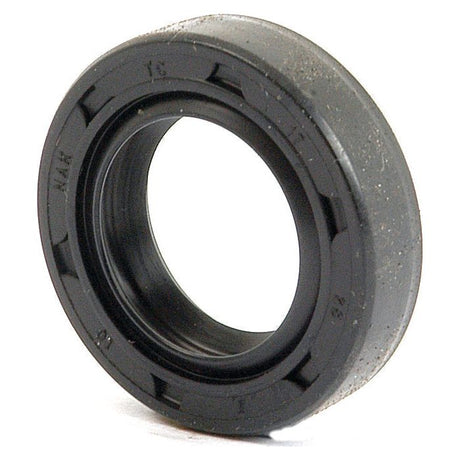 A Sparex Metric Rotary Shaft Seal (Part No. S.50171) in black circular rubber with a metal inner ring is shown against a white background. This seal, measuring 17 x 28 x 7mm, features a double lip design.