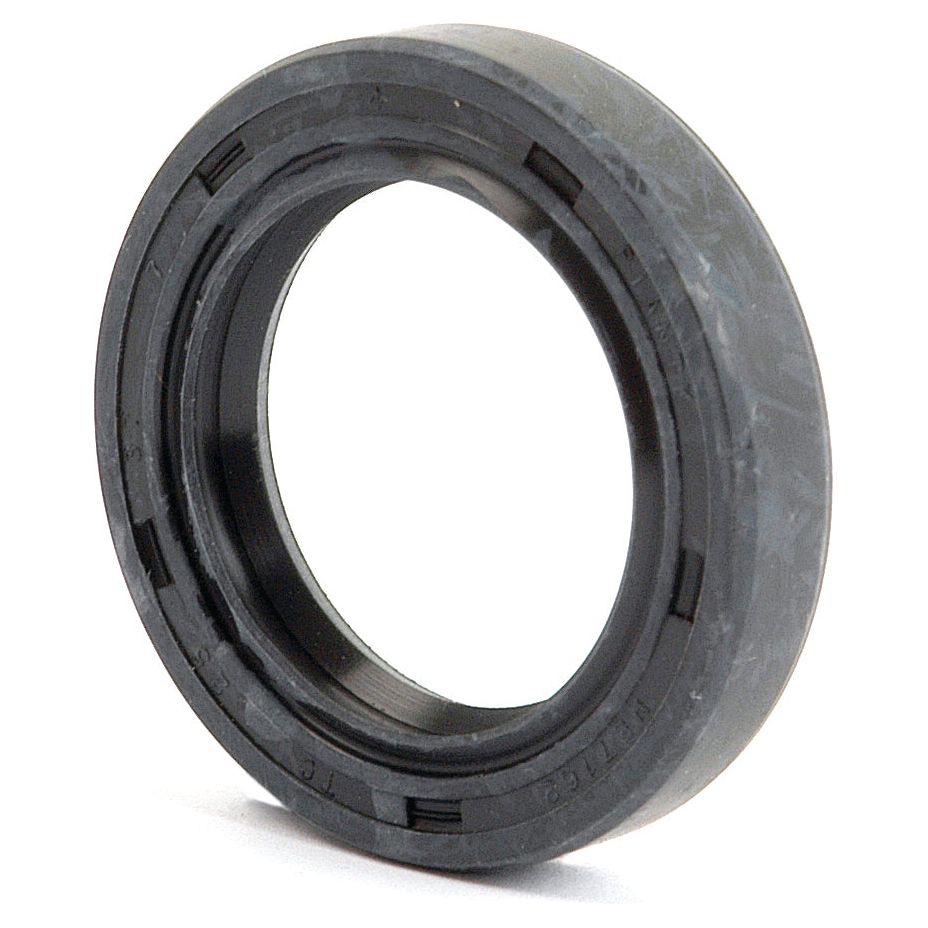 The Sparex Metric Rotary Shaft Seal, measuring 25 x 37 x 7mm and known by its part number S.50204, is a black rubber and metal circular seal with a hollow center. It is typically used in mechanical applications to prevent fluid leakage and features a Double Lip design for enhanced durability and performance.