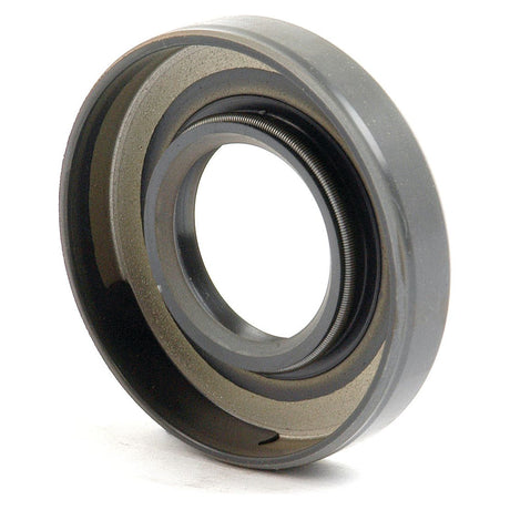 The Sparex Metric Rotary Shaft Seal, Part No. S.50216, measures 25 x 52 x 10mm and features a metal outer edge with a rubber inner lip. This product is designed with a double lip configuration to effectively prevent leaks and block contaminants from entering machinery.