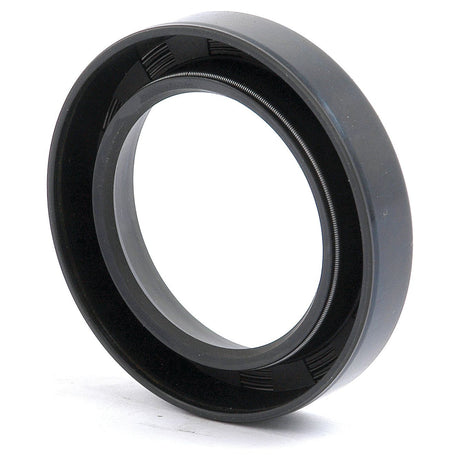 A close-up image of a black rubber oil seal ring, specifically the Sparex Metric Rotary Shaft Seal (Part No. S.50336), measuring 42 x 62 x 12mm, with an inner metal spring. The circular single lip seal is designed for sealing rotating shafts.
