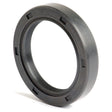 The Sparex Metric Rotary Shaft Seal, Part No. S.50396, is a black rubber, round-shaped seal designed for shafts to prevent lubricant leakage. This precision product measures 52 x 72 x 12mm and features a double lip design.