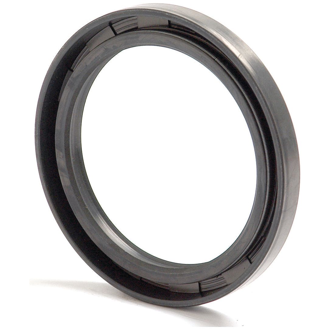 The Sparex Metric Rotary Shaft Seal, measuring 58 x 72 x 8mm and featuring a double lip design, is a metal circular ring with an inner grooved rubber seal typically used as a mechanical component. This dependable product is offered under the part number S.50416.
