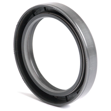 The Sparex Metric Rotary Shaft Seal, part number S.50425, is a circular metal seal with a rubber inner lining designed for industrial applications. Measuring 60 x 80 x 12mm, it features a Double Lip for enhanced sealing performance.
