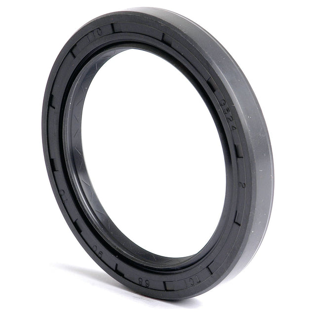 Close-up of a Sparex metric rotary shaft seal, 68 x 90 x 10mm with a double lip design and displayed measurements, identified as Sparex Part No.S.50441.