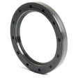 A black circular rubber oil seal from Sparex, featuring grooves and markings around its outer edge and a 95mm outer diameter, ensures optimal performance. This is the Metric Rotary Shaft Seal, 70 x 95 x 10mm Single Lip (Sparex Part No.S.50444).