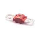 A Midi Fuse 50 Amps (Red) 40x10mm from Sparex, with two metal terminals, labeled as Part No. S.143246.