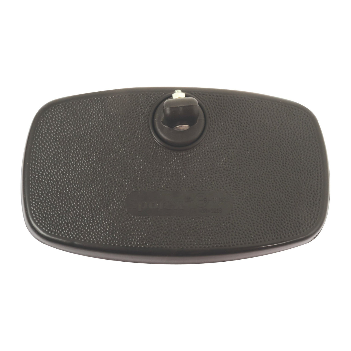 A black textured case with a snap closure and Sparex branding on the front, designed for the Mirror Head - Rectangular, Flat, 250 x 140mm, RH & LH - S.39700.