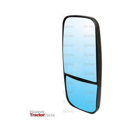 Mirror Head - Rectangular, Manually Operated Twin Mirror, 384 x 184mm, Universal Fitting
 - S.128830 - Farming Parts