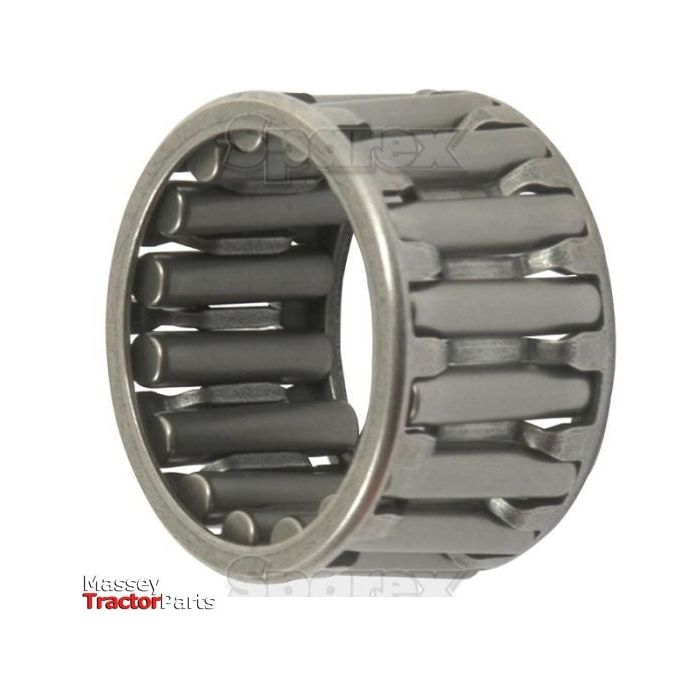 A cylindrical roller bearing with metal rollers and an outer cage. The image features "Massey Tractor Parts" text on the bottom left corner, showcasing a high-quality Sparex Needle Bearing (C162112) with Sparex Part No.S.40784.