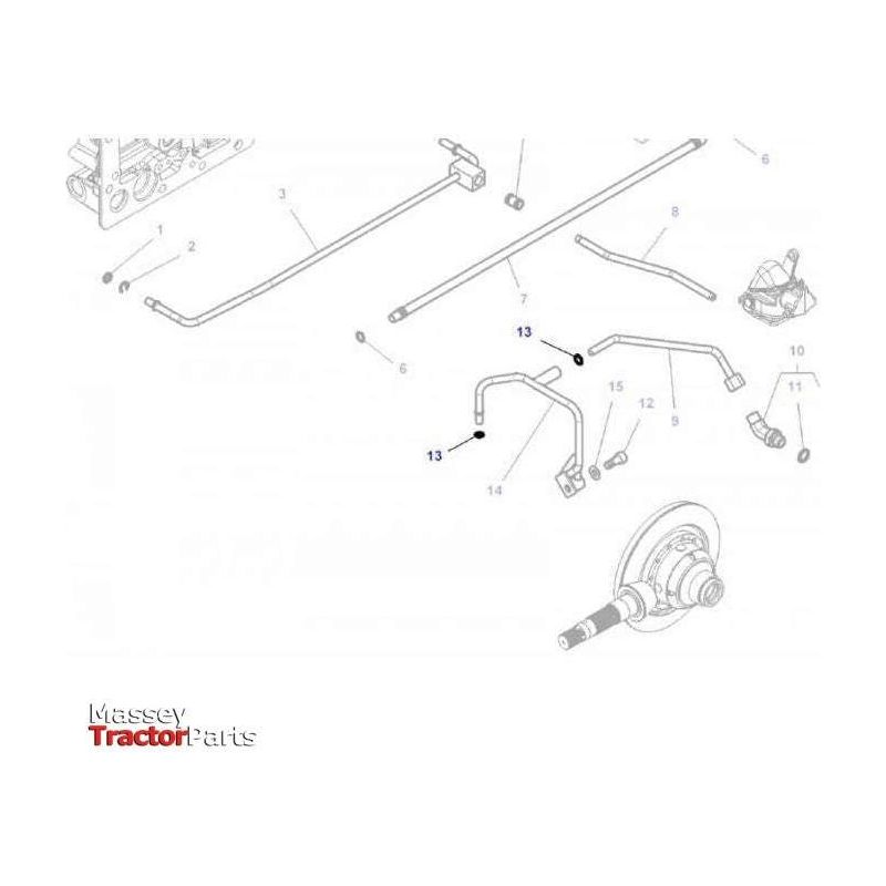 ORing - 70923952-Massey Ferguson-Farming Parts,Machinery Parts,On Sale,Seed Drill,Tillage,Tractor Parts