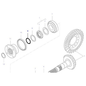 ORing Differential - VA028171 - Massey Tractor Parts
