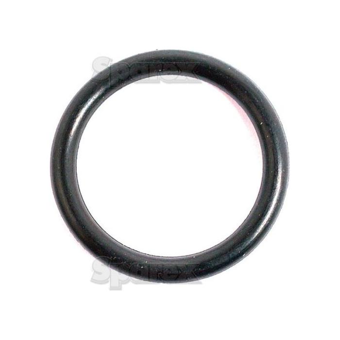 A black Sparex O Ring 1/16'' x 1/2'' (BS14) 90 Shore (Sparex Part No.S.14235) rests on a white background, typically used in flat surface seal adaptors or couplings.