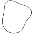 A black, irregularly-shaped loop resembling an O Ring made of Nitrile Rubber is displayed against a white background. The product is identified as the O Ring 1/8'' x 10'' (BS274) 90 Shore by Sparex, bearing Part No. S.57724.