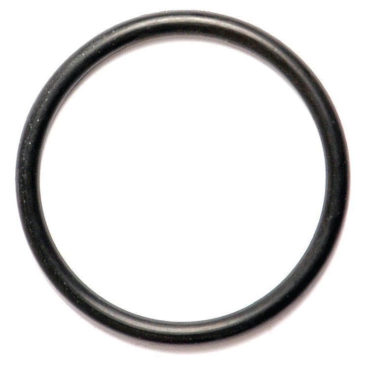 Against a stark white background, the Sparex O Ring 1/8'' x 1 5/8'' (BS223) with a Shore hardness of 70 is displayed. This black nitrile rubber O-ring, identified as Sparex Part No.S.14527, boasts a durable seal and offers a temperature range of -40°C to +135°C.