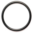 Against a stark white background, the Sparex O Ring 1/8'' x 1 5/8'' (BS223) with a Shore hardness of 70 is displayed. This black nitrile rubber O-ring, identified as Sparex Part No.S.14527, boasts a durable seal and offers a temperature range of -40°C to +135°C.