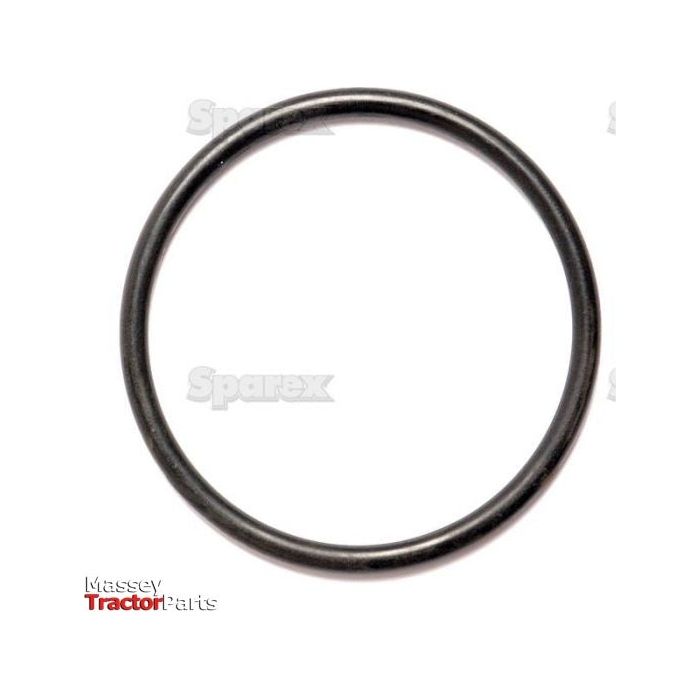 A black O-ring, specifically the O Ring 3/16'' x 2 15/16'' (BS619) with a shore hardness of 70°, is displayed against a white background. The words "Sparex" and "Massey Tractor Parts" are partially visible in the background, emphasizing its brand as Sparex Part No.S.10435.